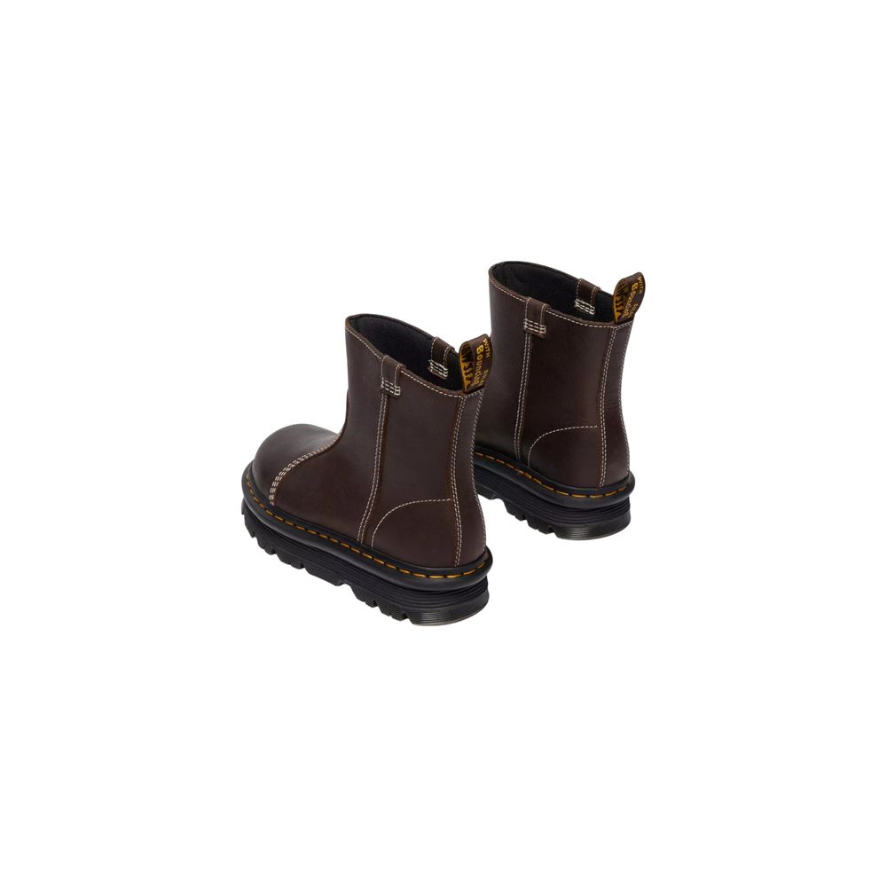 Dr. Martens Braune Lederstiefeletten