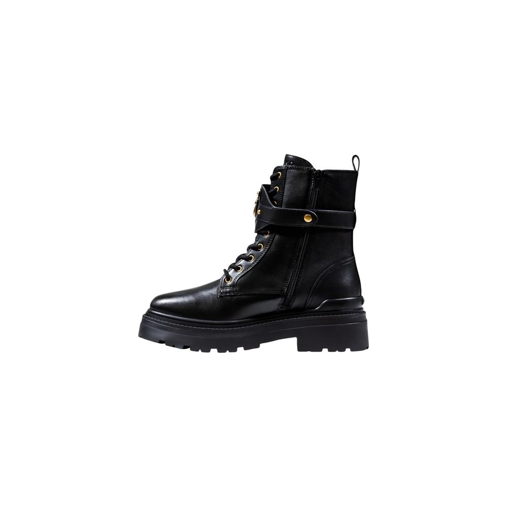 PINKO Schwarze Leder-Stiefeletten