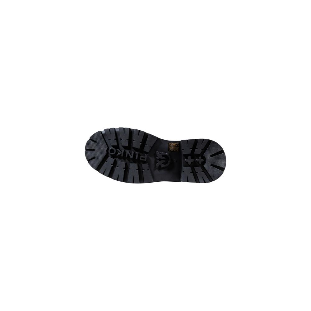 PINKO Schwarze Leder-Stiefeletten