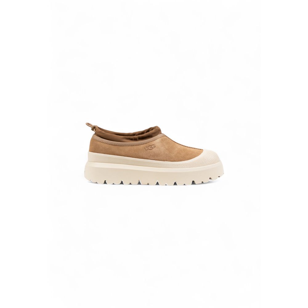 UGG Beige Suede Clogs