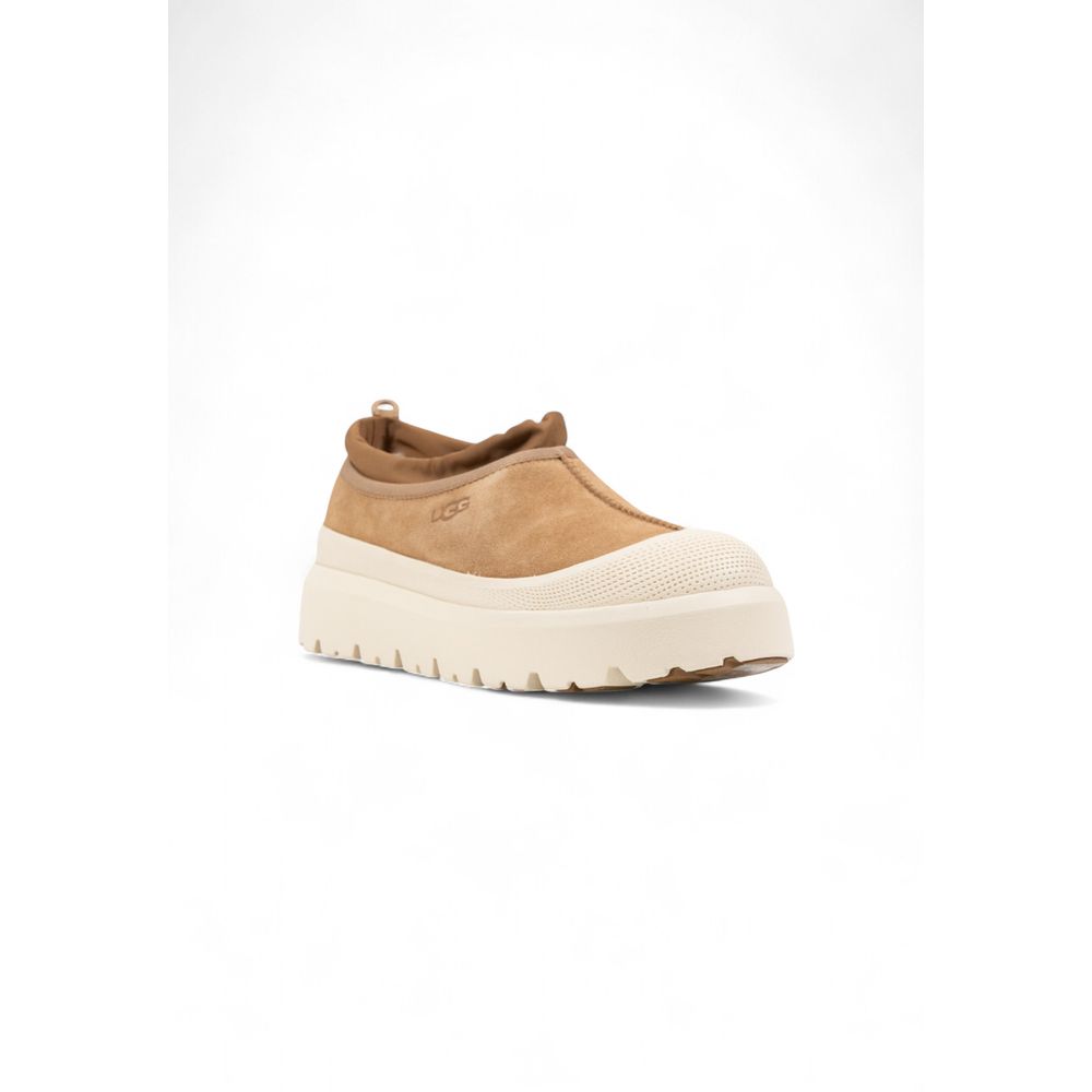 UGG Beige Suede Clogs