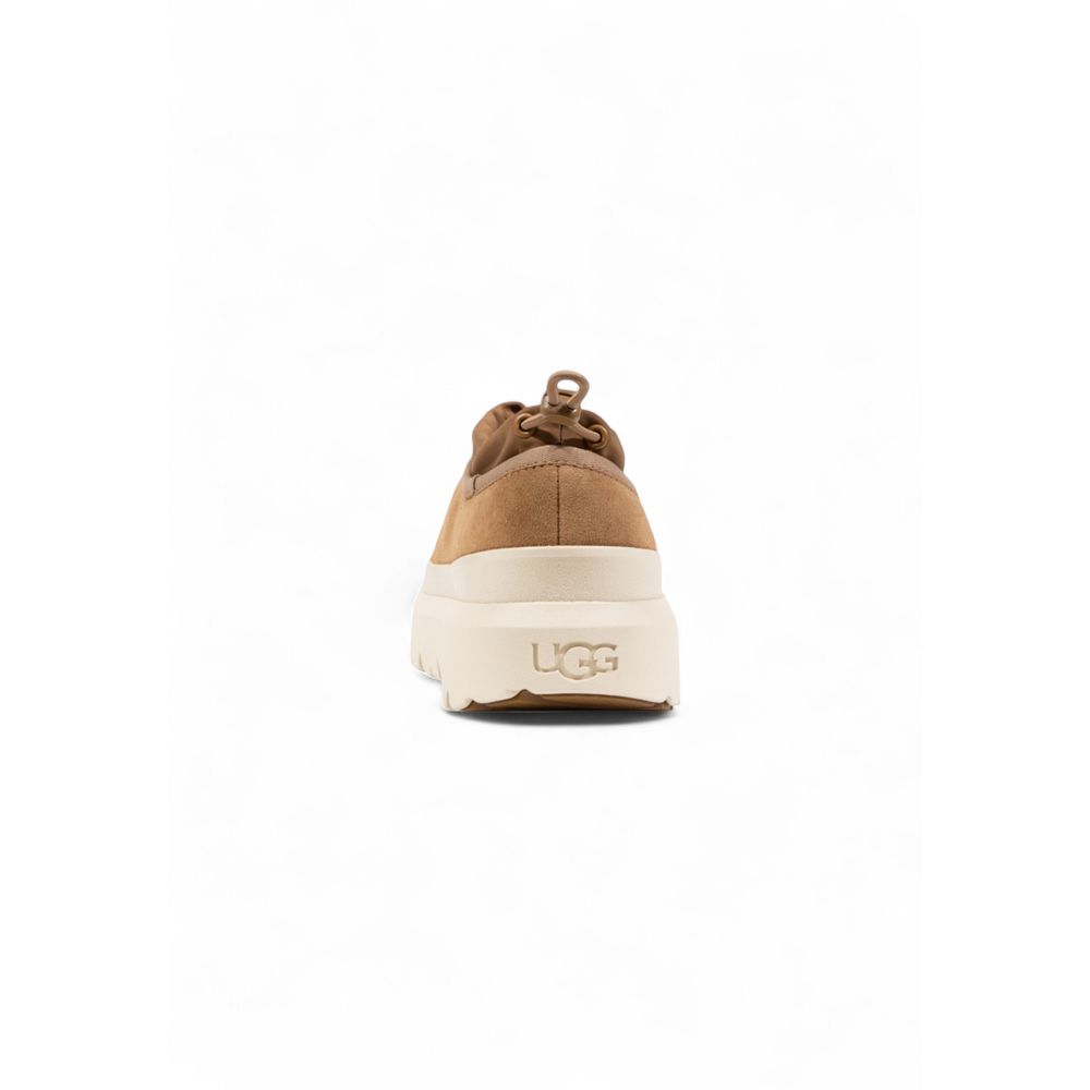 UGG Beige Suede Clogs
