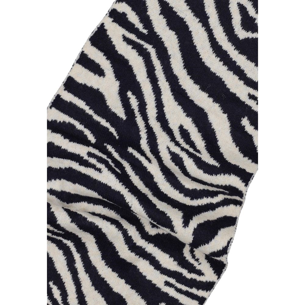 Pieces Blauer Schal aus recyceltem Polyester