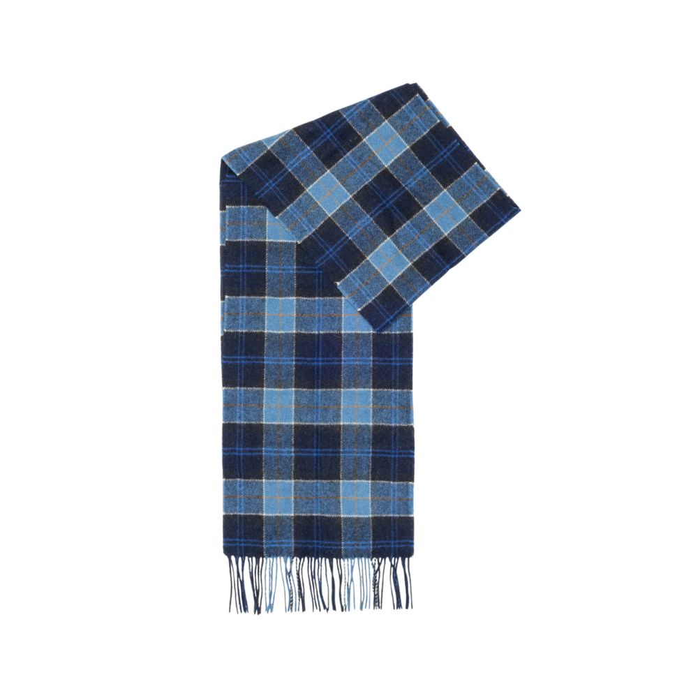 Barbour Blauer Wollschal