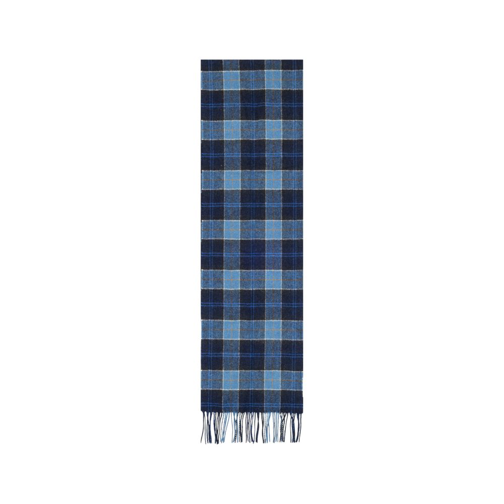 Barbour Blauer Wollschal