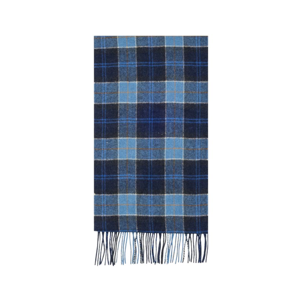 Barbour Blauer Wollschal
