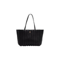 Tommy Hilfiger Schwarze Handtasche aus Polyethylen