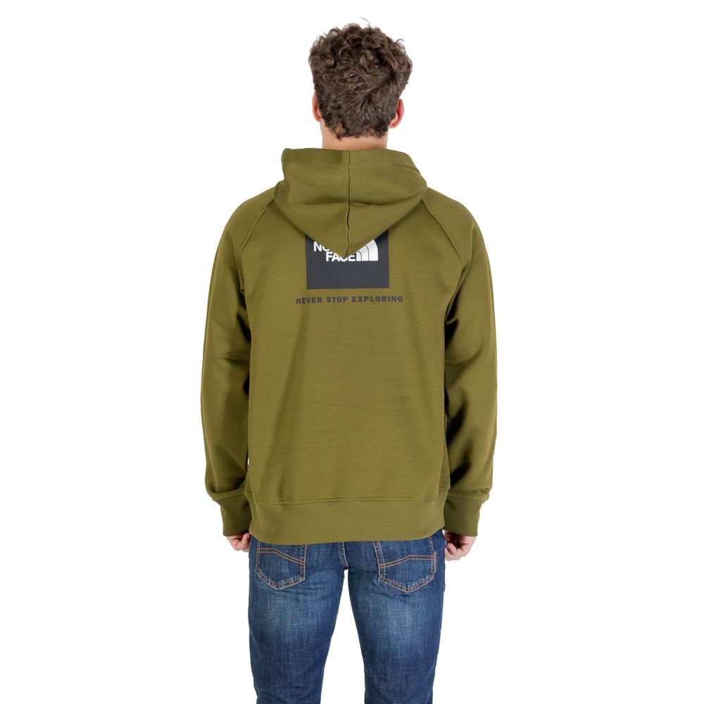 The North Face Zweifarbige Baumwoll-Kapuzenjacke