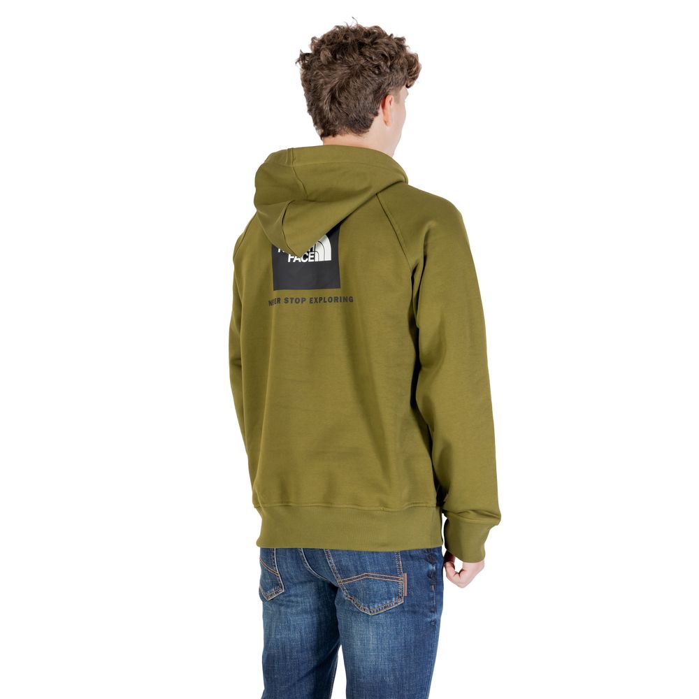 The North Face Zweifarbige Baumwoll-Kapuzenjacke