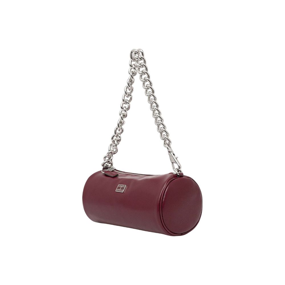 Tommy Hilfiger Jeans Bordeaux Kunstleder Handtasche