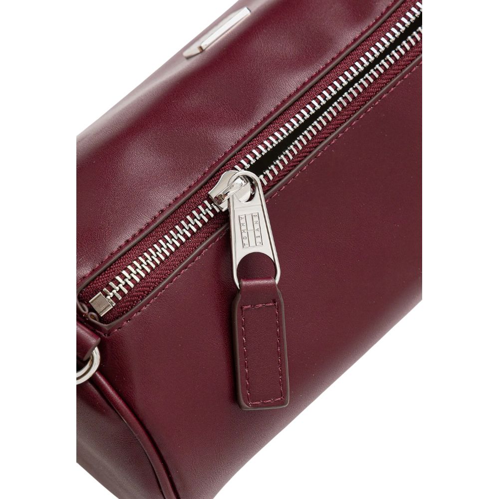 Tommy Hilfiger Jeans Bordeaux Kunstleder Handtasche