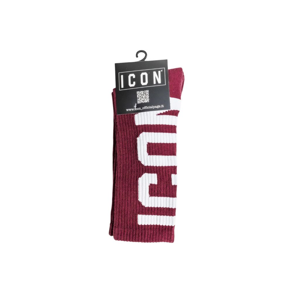 Icon Bordeaux Baumwollsocken