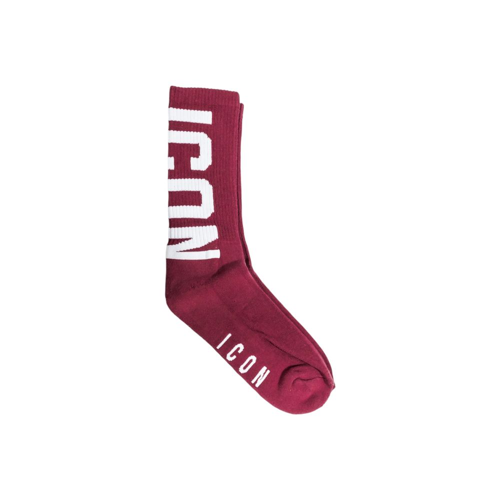 Icon Bordeaux Baumwollsocken