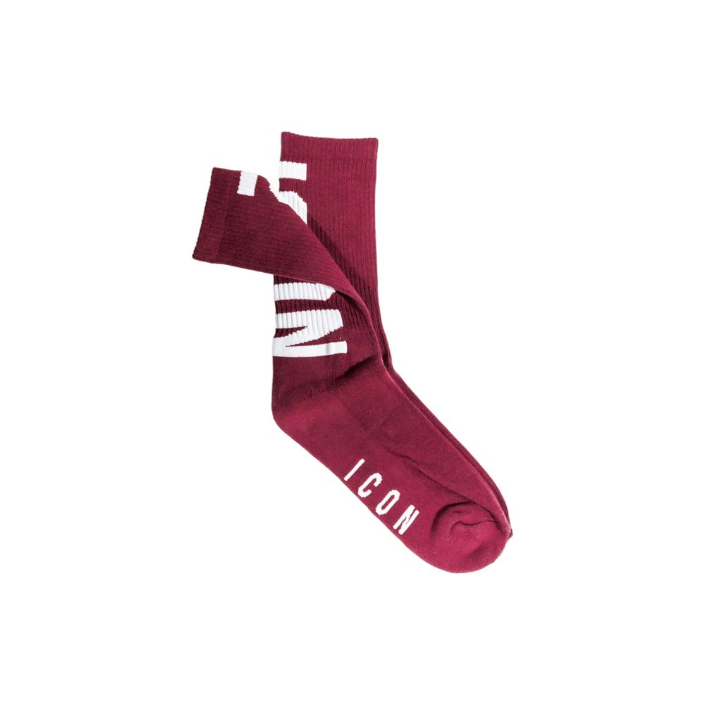 Icon Bordeaux Baumwollsocken