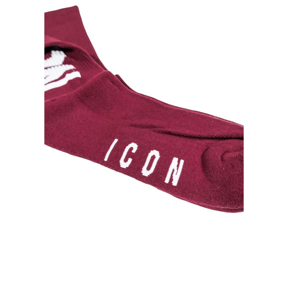 Icon Bordeaux Baumwollsocken
