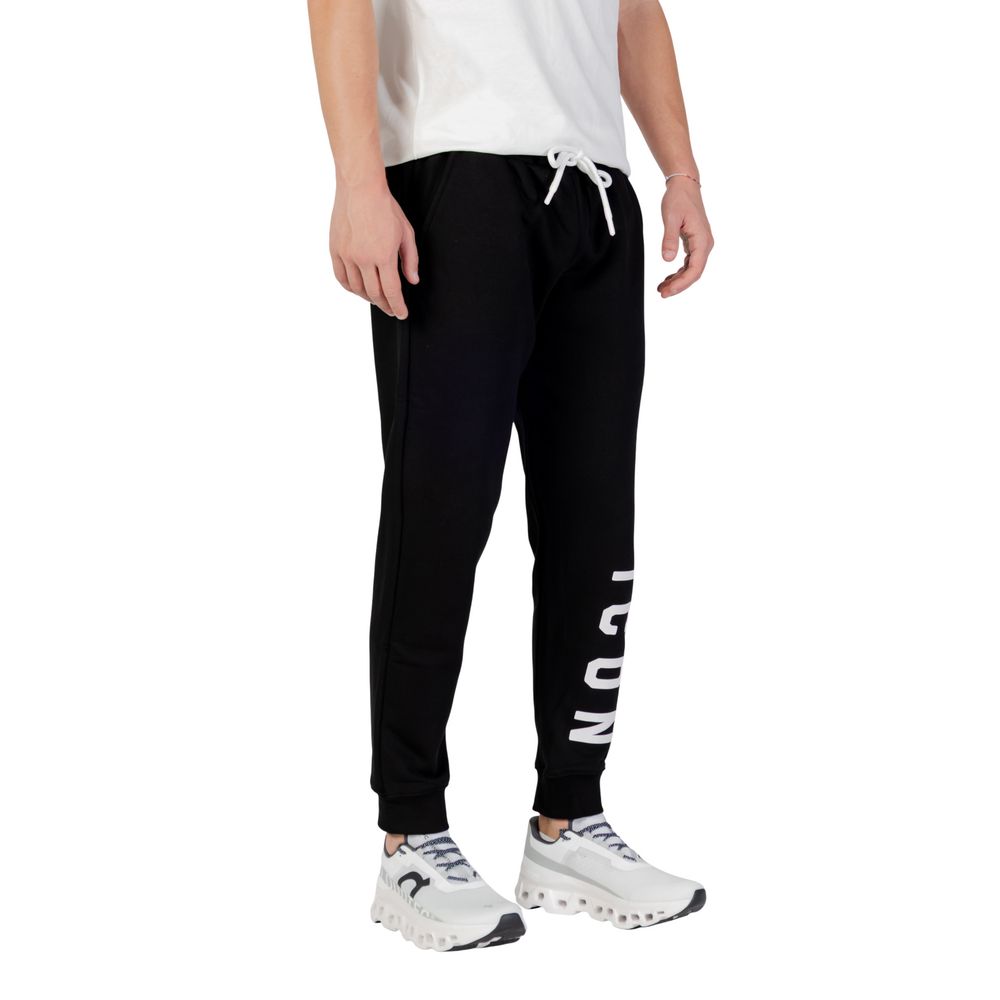 Icon Schwarze Baumwoll-Jogginghose (Trainingshose)