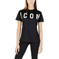 Icon Schwarzes Baumwoll-T-Shirt