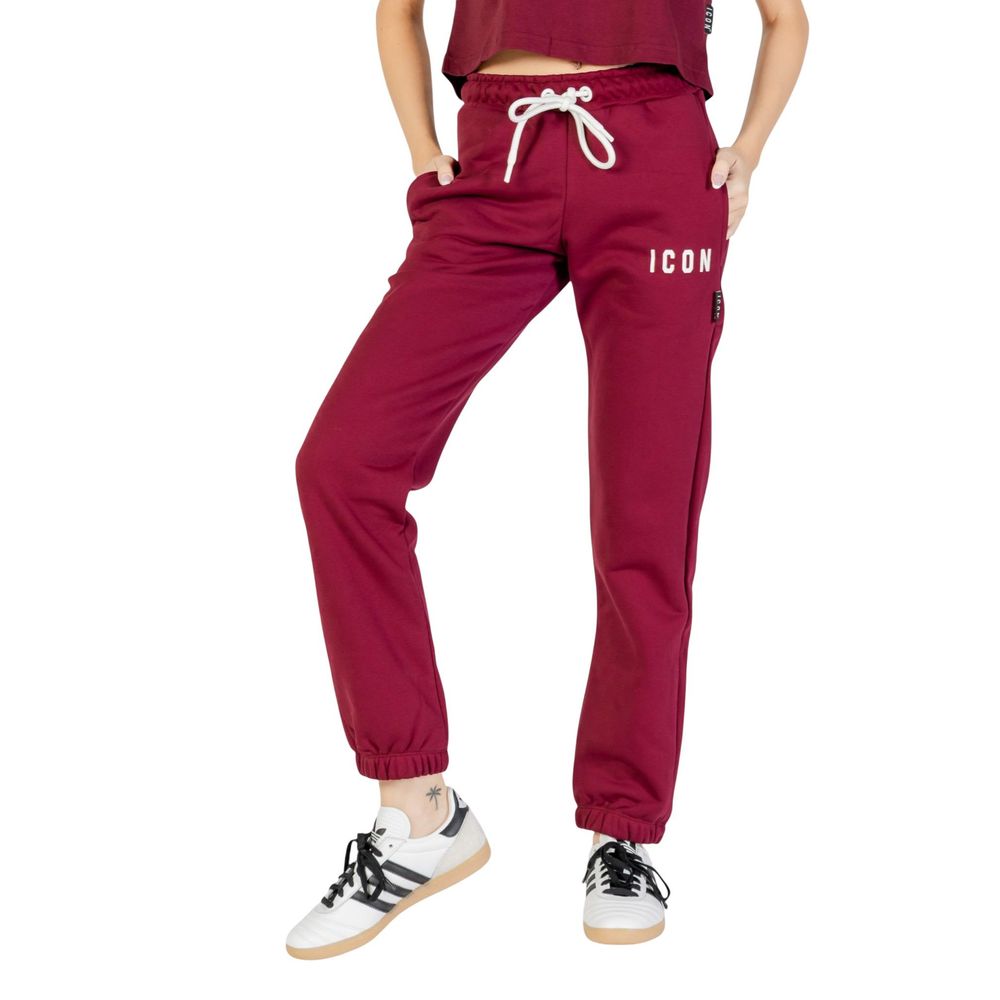 Icon Bordeaux Baumwoll-Jogginghose (Trainingshose)