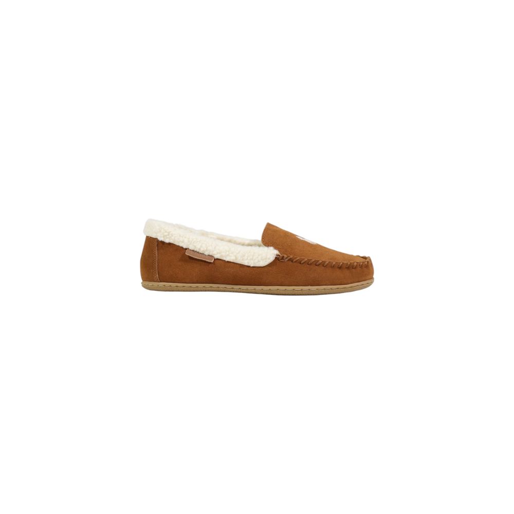 Ralph Lauren Braune Wildleder-Slipper