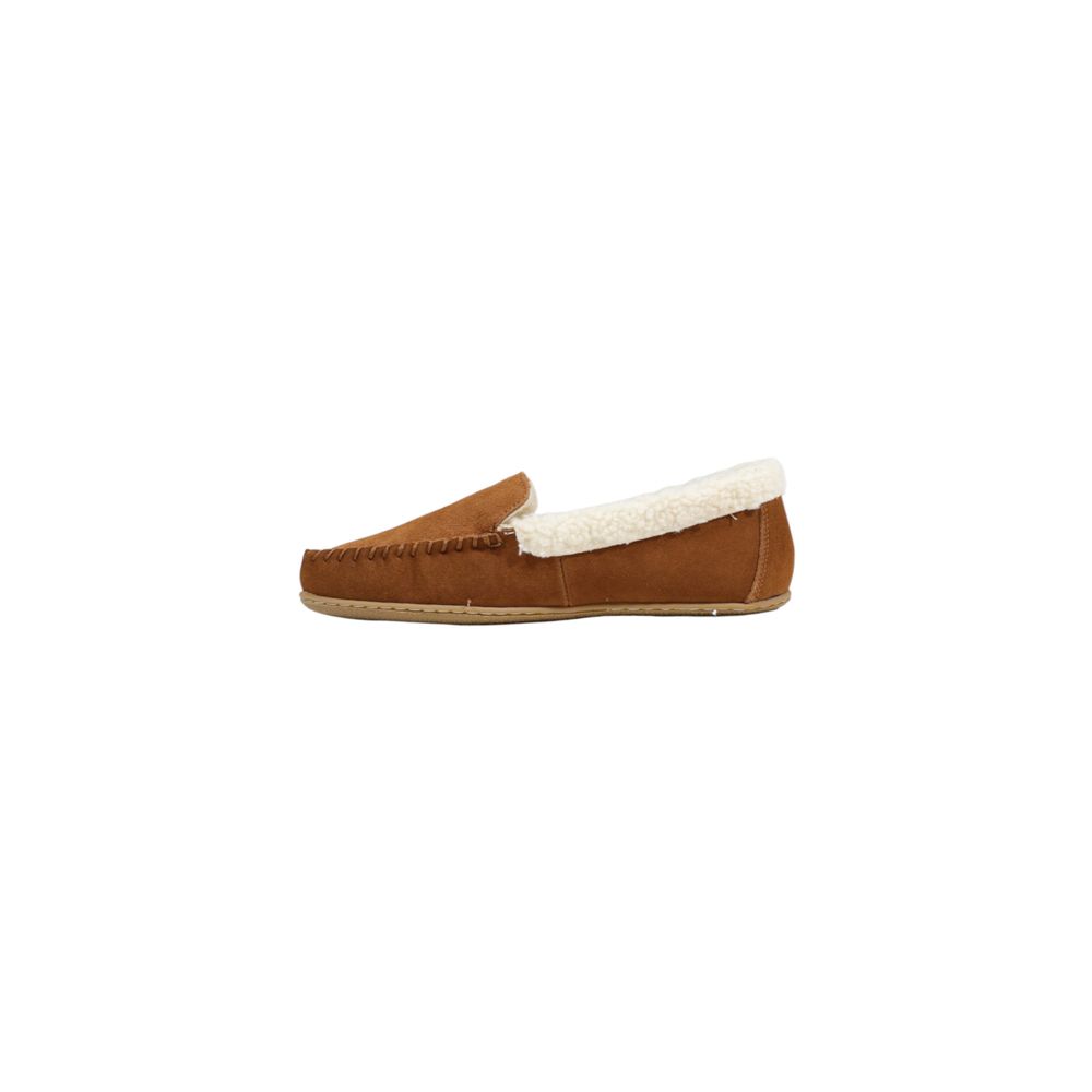 Ralph Lauren Braune Wildleder-Slipper