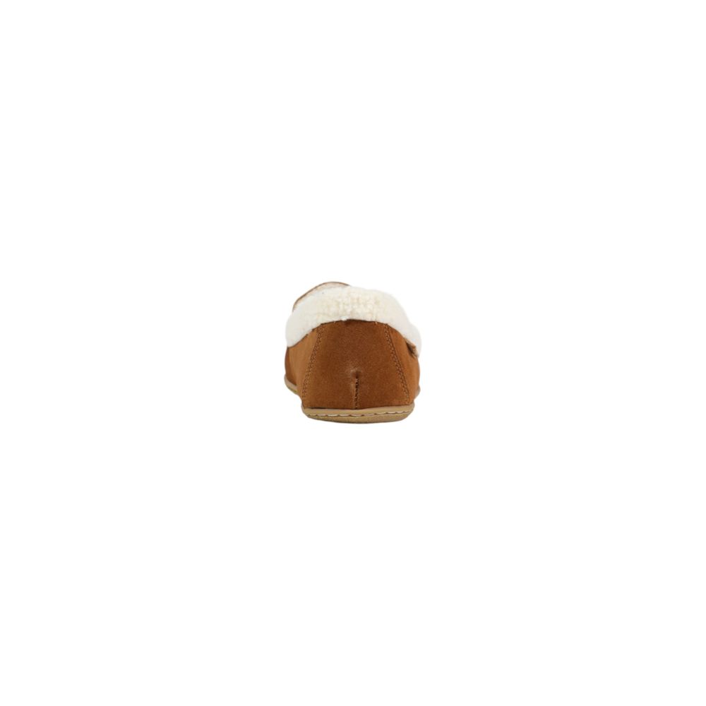 Ralph Lauren Braune Wildleder-Slipper