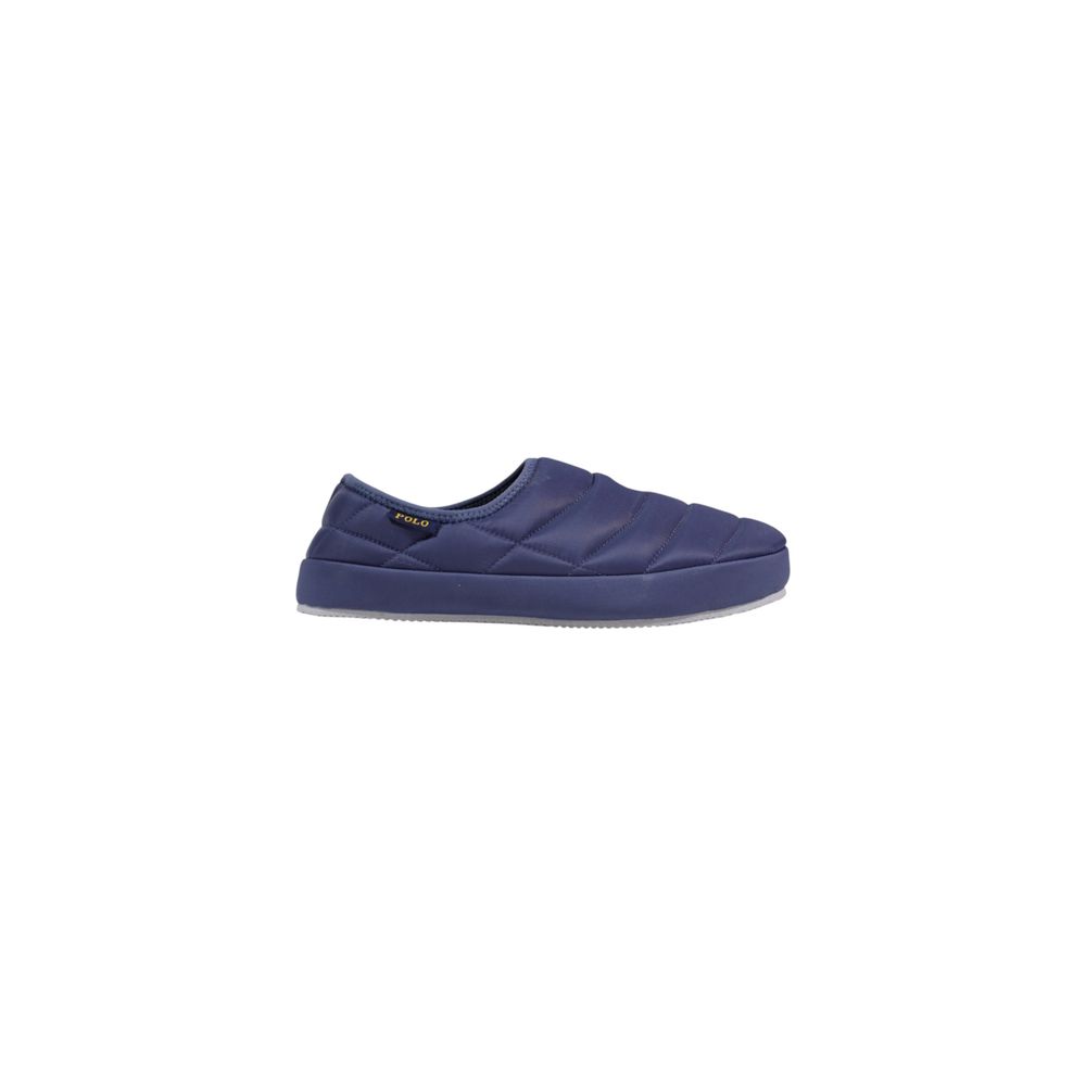 Ralph Lauren Blaue Textil-Slipper