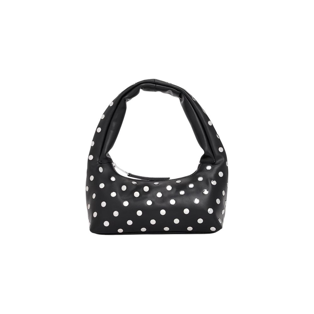 Tommy Hilfiger Jeans Schwarze Handtasche aus Polyethylen