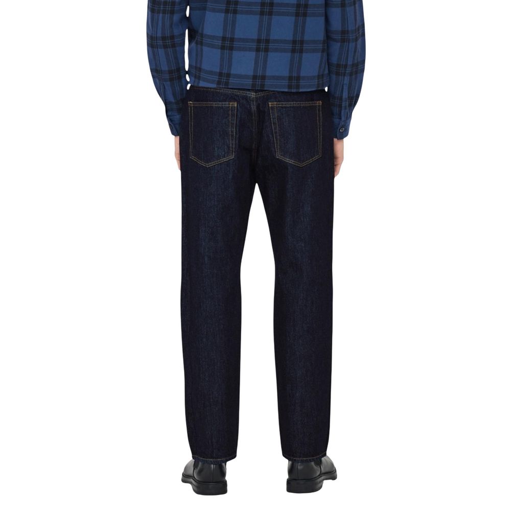Only & Sons Men's Blue Slim Fit Jeans in Recycled Cotton
