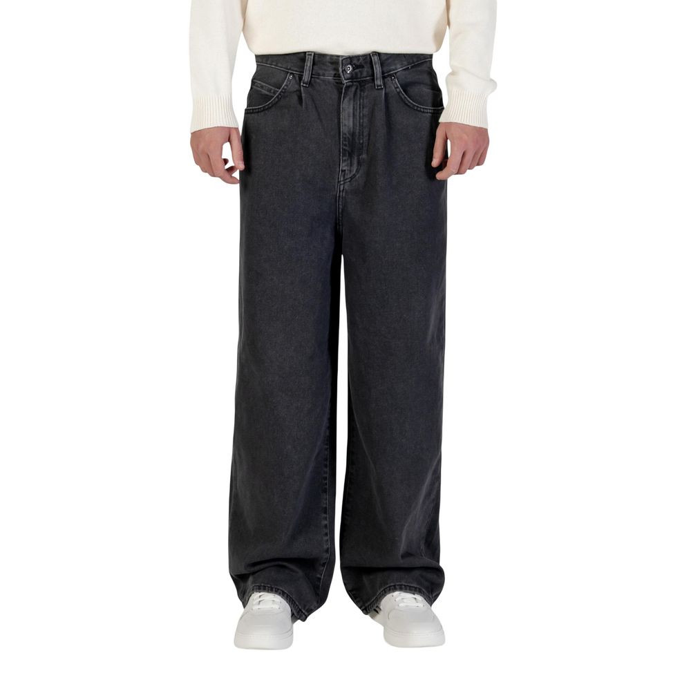 Only & Sons Black Relaxed Fit Cotton Jeans