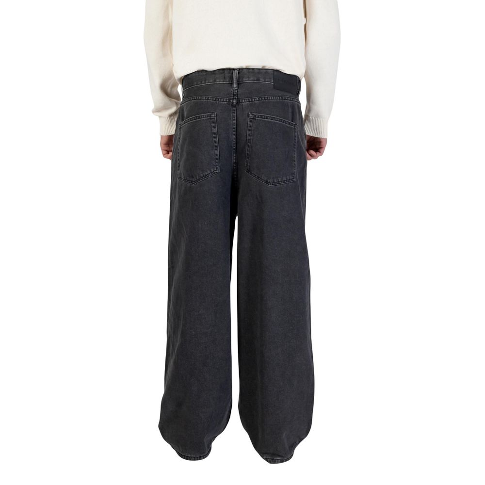 Only & Sons Black Relaxed Fit Cotton Jeans