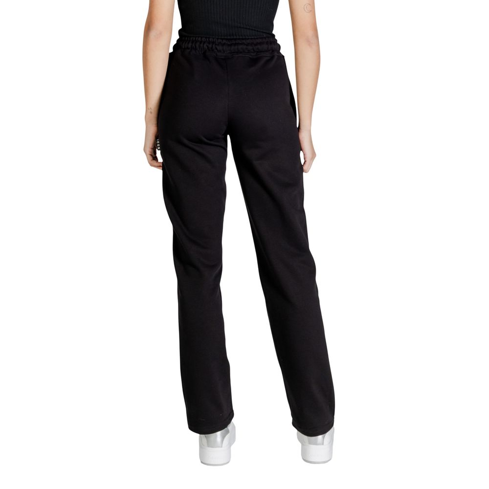 Icon Schwarze Baumwoll-Jogginghose (Trainingshose)