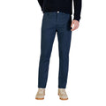 Borghese Blaue Baumwoll-Röhrenjeans