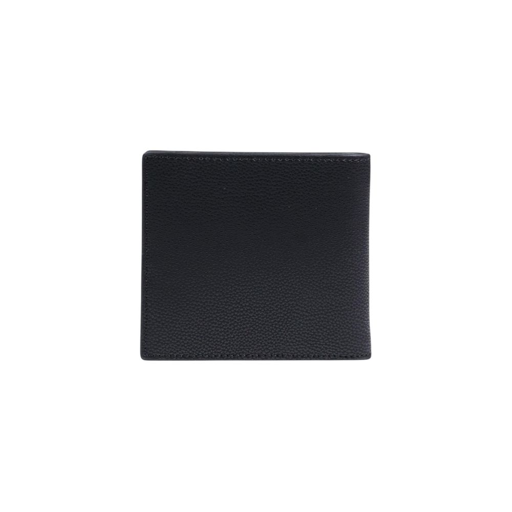 Armani Exchange Schwarzes Portemonnaie aus Polyester