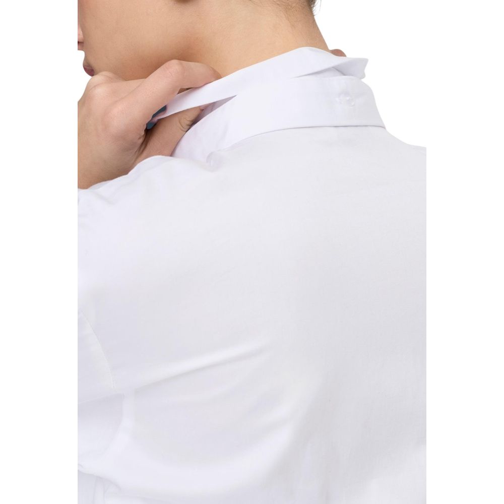 Jacqueline De Yong Weiße Baumwollbluse