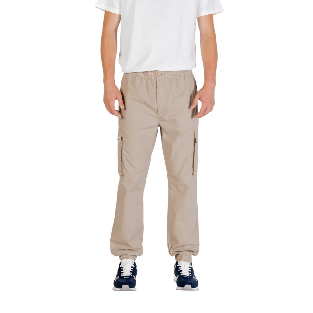 Calvin Klein Jeans Braune Cargohose aus Baumwolle