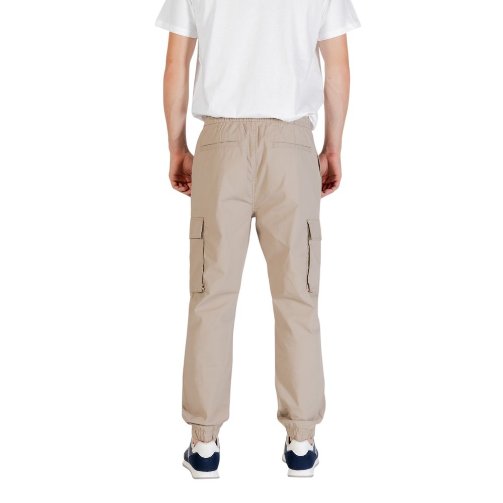 Calvin Klein Jeans Braune Cargohose aus Baumwolle