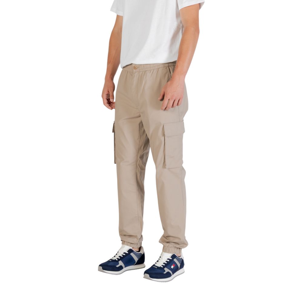Calvin Klein Jeans Braune Cargohose aus Baumwolle