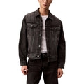 Calvin Klein Jeans Schwarze Baumwoll-Denimjacke