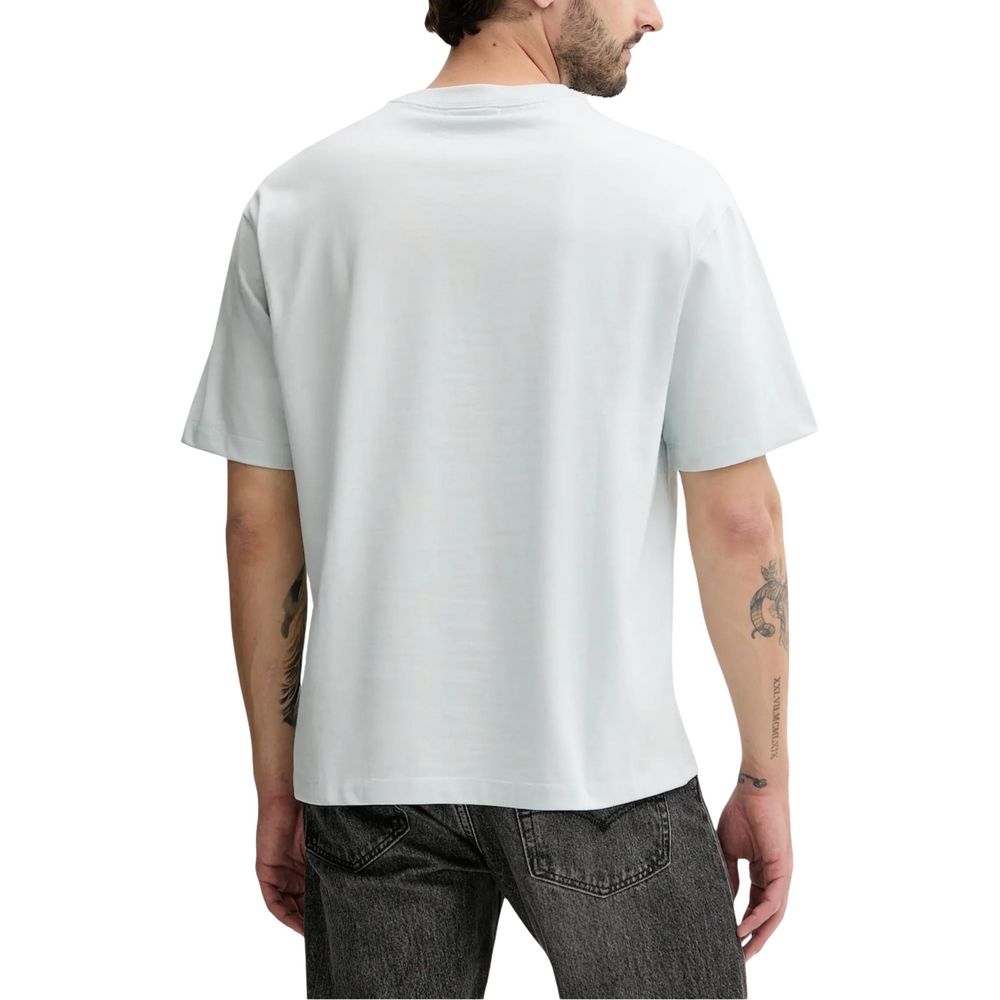 Calvin Klein Jeans Blaues Baumwoll-T-Shirt