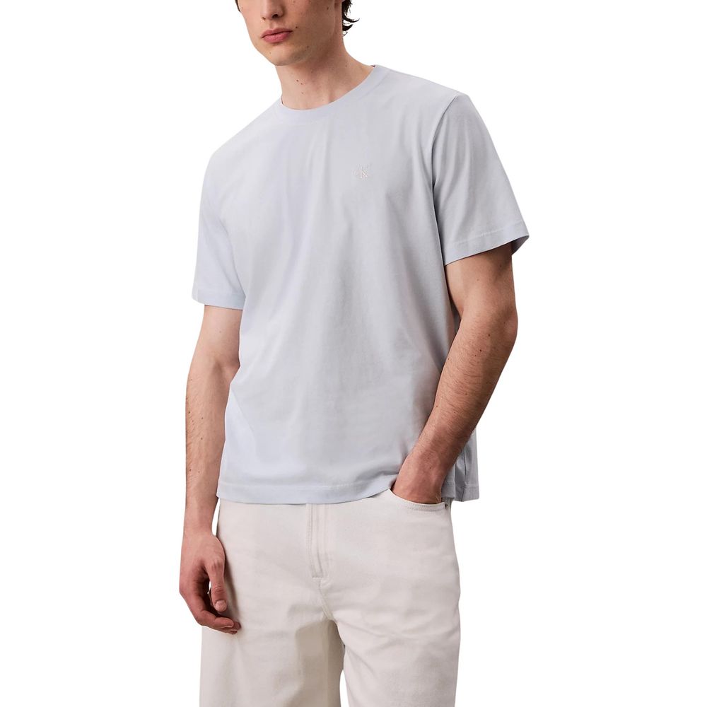 Calvin Klein Jeans Blaues Baumwoll-T-Shirt