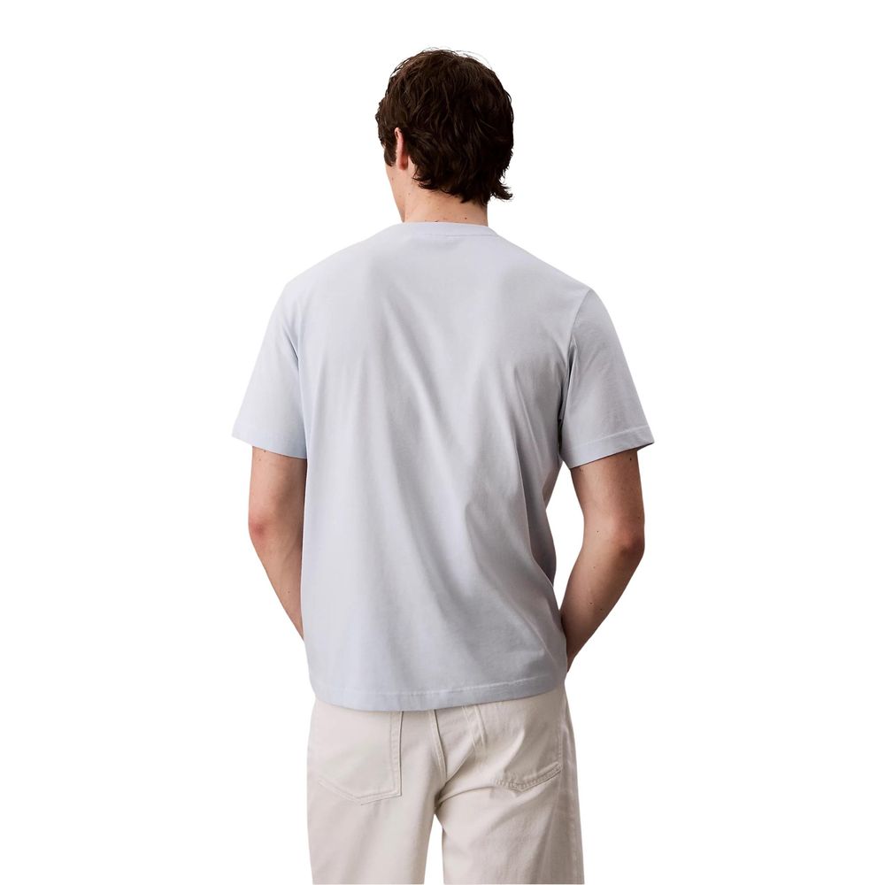 Calvin Klein Jeans Blaues Baumwoll-T-Shirt