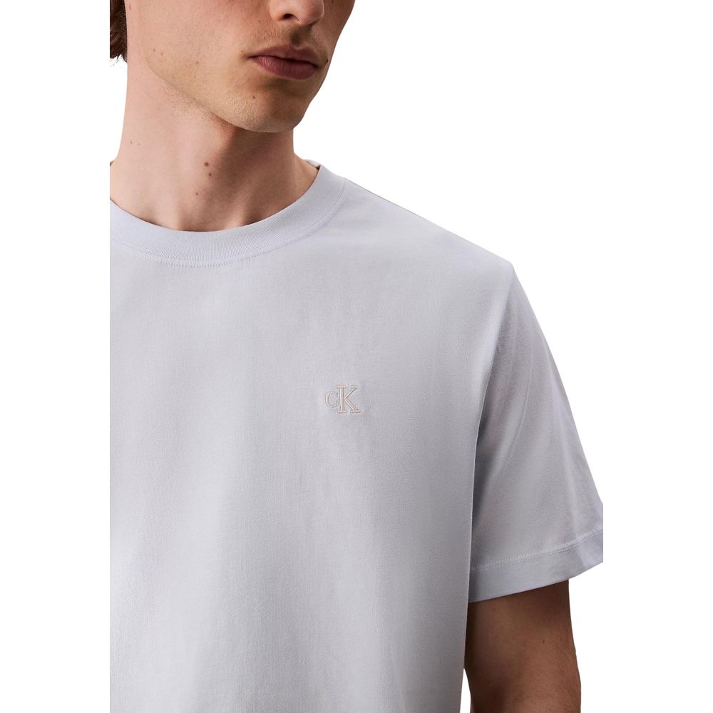 Calvin Klein Jeans Blaues Baumwoll-T-Shirt