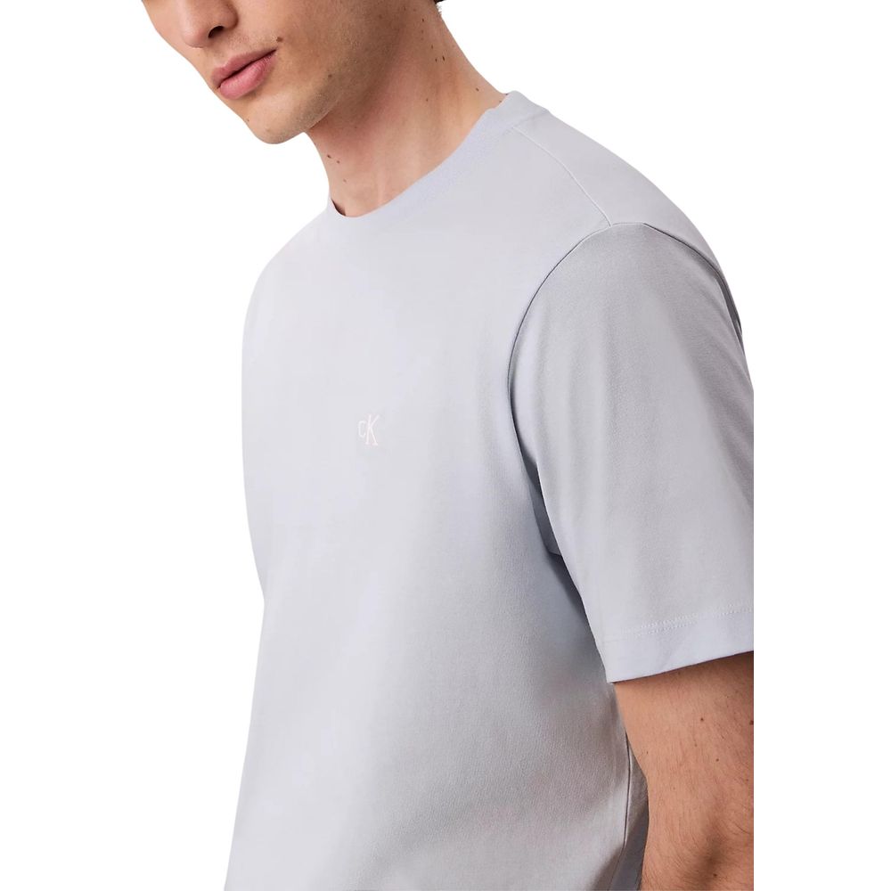 Calvin Klein Jeans Blaues Baumwoll-T-Shirt