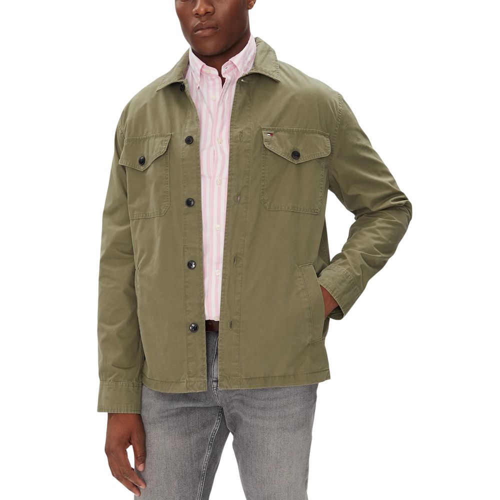 Tommy Hilfiger Two-Tone Recycled Cotton Coat