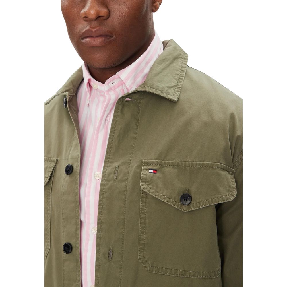 Tommy Hilfiger Two-Tone Recycled Cotton Coat