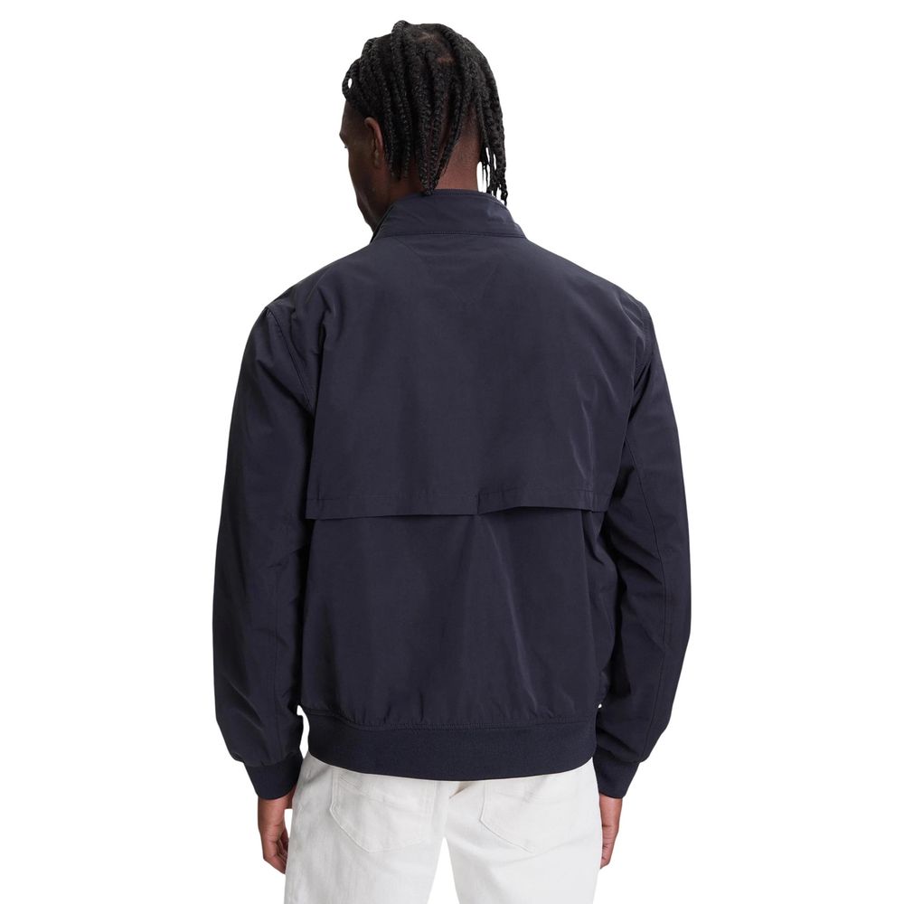 Tommy Hilfiger Blauer Bomber aus recyceltem Polyester