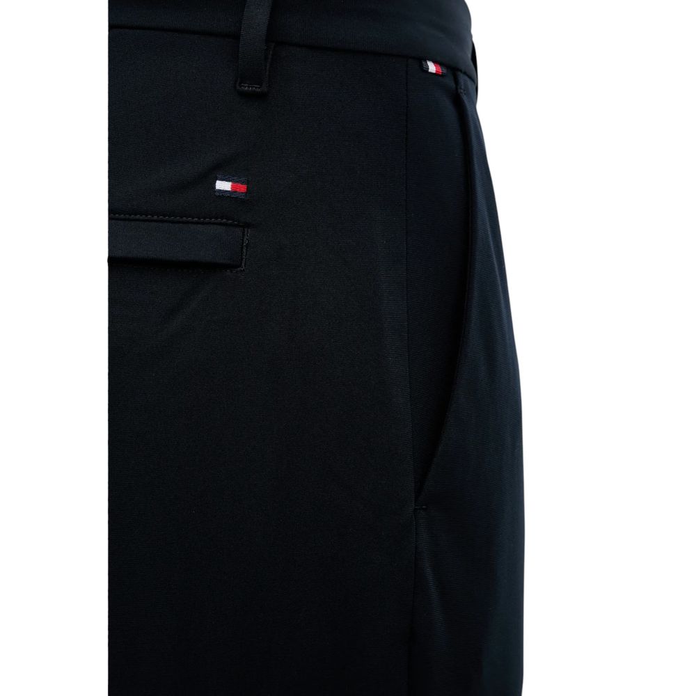 Tommy Hilfiger Blaue Freizeithose aus Polyester
