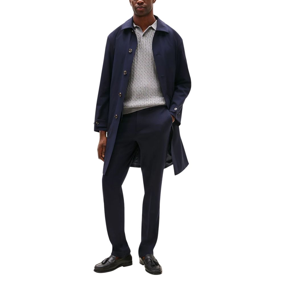 Tommy Hilfiger Blue Suit Trousers made from Recycled Polyester