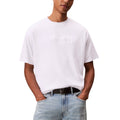 Calvin Klein Weißes Baumwoll-T-Shirt