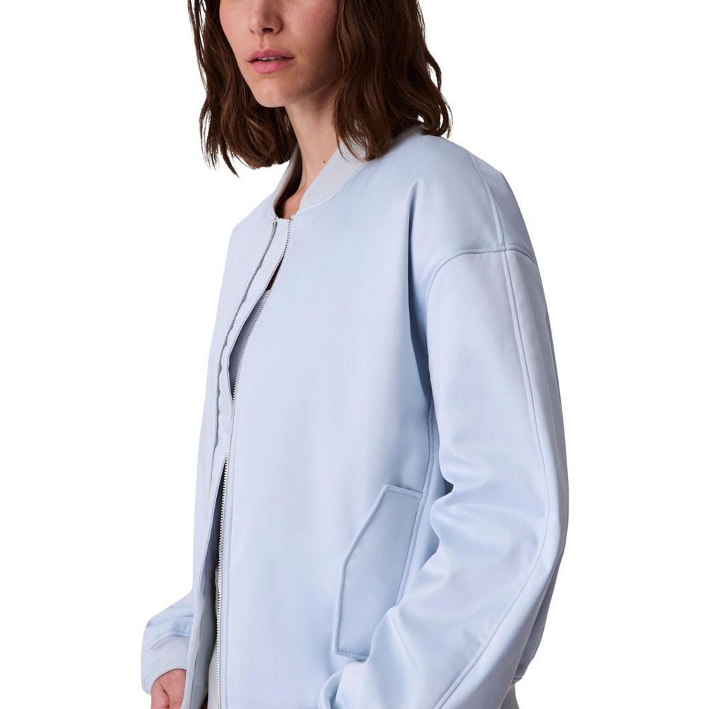 Calvin Klein Jeans Blauer Bomber aus recyceltem Polyester